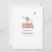 それに指輪をはめて 旅行をテーマにした結婚前お披露目ゲーム 招待状 (裏面)