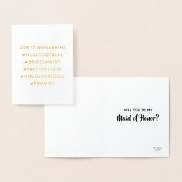 それに挽肉料理付けることはちょうど実質を-おもしろいな新婦付添人得ました 箔カード