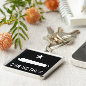 それに旗の~テキサス州を取ります来て下さい キーホルダー (側面)