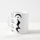 それに残りを与えて下さい コーヒーマグカップ (正面左)