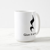 それに残りを与えて下さい。 ミュージシャンまたは先生のための音楽マグ コーヒーマグカップ (正面右)