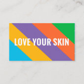 それに白熱-小型顔の説明書--を与えて下さい 名刺 (裏面)