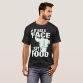 それに顔の黒のTシャツがあれば Tシャツ (正面フル)