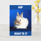 それに飛び乗って新しい楽しむ家を祝う カード (黄色い花)