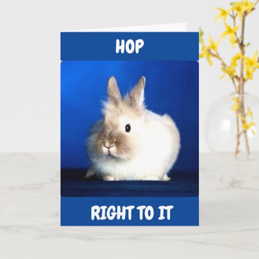 それに飛び乗って新しい楽しむ家を祝う カード (黄色い花)