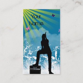 それに騒々しい名刺を歌って下さい 名刺