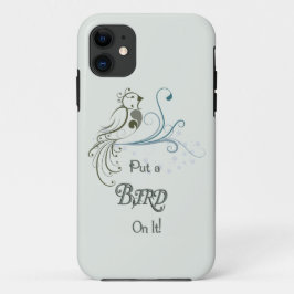 それに鳥を置いて下さい iPhone 11 ケース