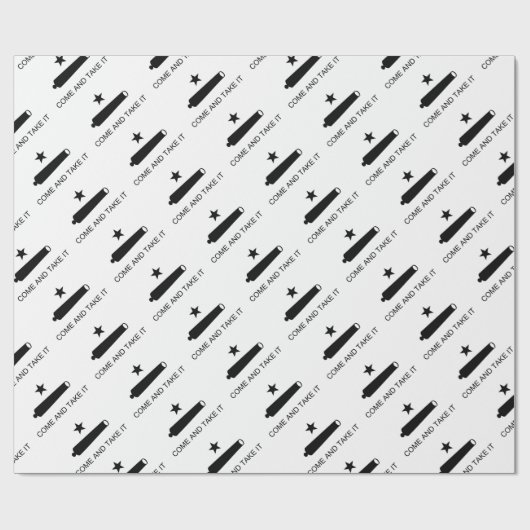 それに-テキサス州の旗の改革の軍隊を取ります来て下さい ラッピングペーパー (フラット)