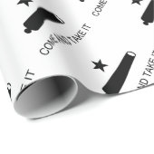 それに-テキサス州の旗の改革の軍隊を取ります来て下さい ラッピングペーパー (ロールコーナー)