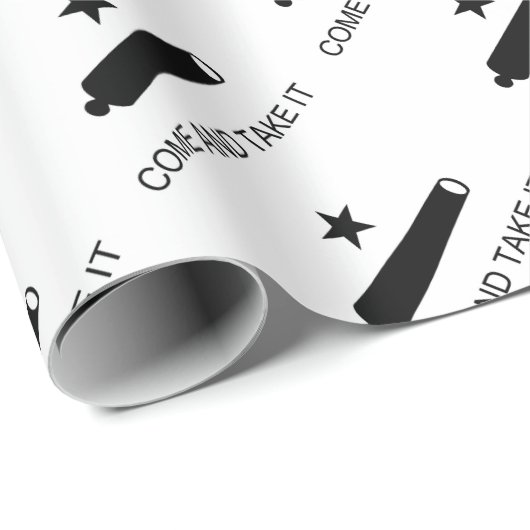 それに-テキサス州の旗の改革の軍隊を取ります来て下さい ラッピングペーパー (ロールコーナー)