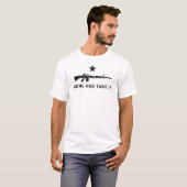 それにTシャツを取ります来て下さい Tシャツ (正面フル)