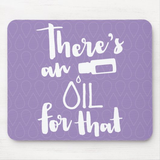 それのための油があります マウスパッド (正面)