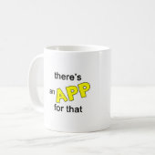 それのためのAppがあります コーヒーマグカップ (正面左)