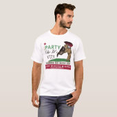 それのようなお茶会は1773廃止新しい税のTシャツです Tシャツ (正面フル)