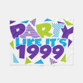 それのようなパーティーは総括的な1999®™ -デザイン01です フリースブランケット (正面(横))