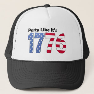 それのようなパーティーは1776旗です キャップ