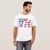 それのようなパーティーは1776旗です Tシャツ (正面フル)