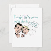 それのようなパーティーは1959年です! インビテーションポストカード (正面/裏面)