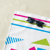 それのようなパーティーは1999® -タオル-緑ピンクDes 01です ビーチタオル (インサイチュ)