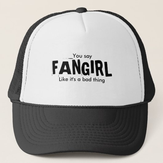 、それのようなFANGIRL、です悪い事言います キャップ (正面)