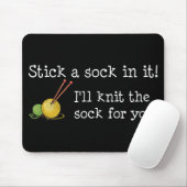 それのソックスを付けて下さい! マウスパッド (マウス)