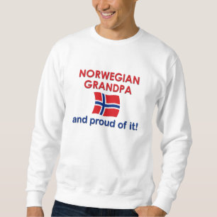 それのノルウェーの祖父誇りを持った スウェットシャツ