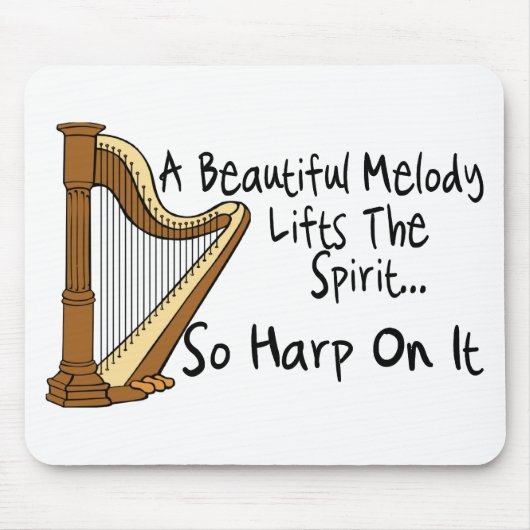 それのハープ マウスパッド (正面)