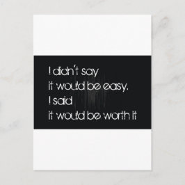 それの価値を持って ポストカード