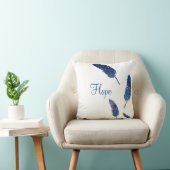 それの希望の単語の銀河系の羽 クッション (椅子)