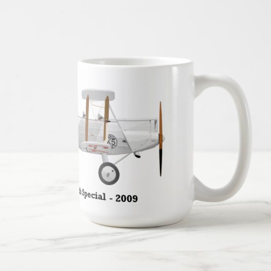 それの複葉機が付いているコーヒー・マグ コーヒーマグカップ (右)
