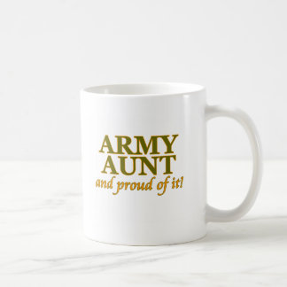 それの軍隊の叔母さんそして誇りを持った コーヒーマグカップ