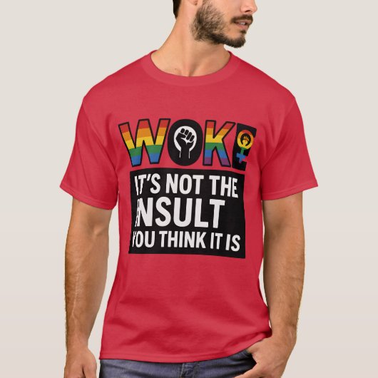 それはあなたが思っている侮辱ではありません Tシャツ (正面)