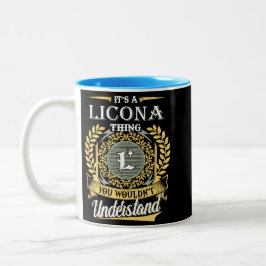 それはあなたには理解できないLiconaなこと ツートーンマグカップ