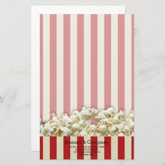 それはあなたのパーソナライズなパーティーの供給です 便箋 (正面/裏面)