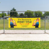 それはあなたのパーソナライズなRosieのお祝いの供給です 横断幕 (インサイチュ)