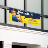 それはあなたのパーソナライズなRosieのイベントの供給です 横断幕 (ビルの外側)