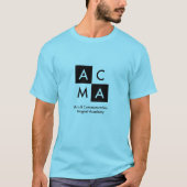 それはあなたの基本的なACMAのTシャツです Tシャツ (正面)