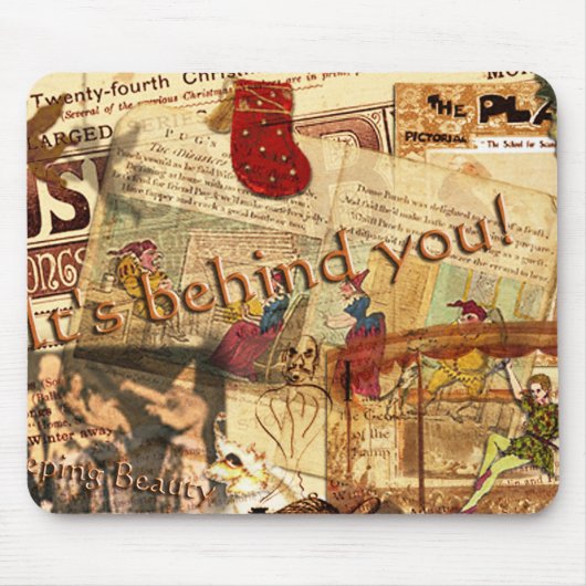 それはあなたの後ろにマウスパッドです マウスパッド (正面)