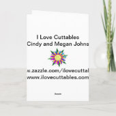 それはあなたの誕生日です従ってケーキ-カード--があるべきです カード (裏面)