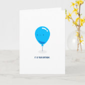 それはあなたの誕生日です カード (黄色い花)