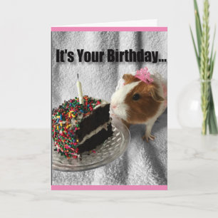 それはあなたの誕生日の…ブタです カード