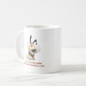 それはあなたは円錐形を身に着けていることまでのすべてのおもしろいそしてゲームです コーヒーマグカップ (正面左)