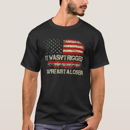 それはあなたは単なる敗者に引き裂かれなかった Tシャツ (正面)