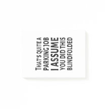 それはかなりの駐車場の仕事だ – 悪い駐車場