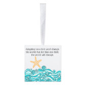 それはこの1匹のヒトデに重要です キューブオーナメント (右)