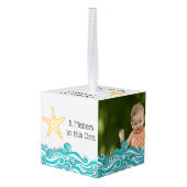 それはこの1匹のヒトデに重要です キューブオーナメント (裏面アングル)