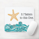 それはこの1匹のヒトデに重要です マウスパッド (マウス)