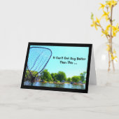 それはこれよりよくすることを得ることができません! 魚釣りカード カード (黄色い花)