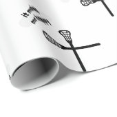 それはします私に幸せラクロスを作ります ラッピングペーパー (ロールコーナー)