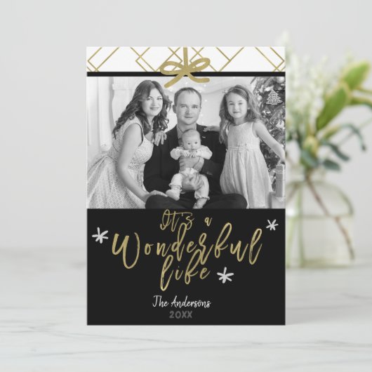 それはすばらしい生命モダンな休日の写真です シーズンカード (スタンド正面)